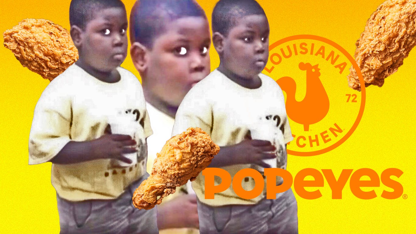 Popeyes meme kid may have finally cashed in on his popularity